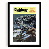 Vintage Magazine Cover Art - Retro Outdoor Adventure Magazine Print