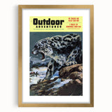 Vintage Magazine Cover Art - Retro Outdoor Adventure Magazine Print