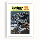 Vintage Magazine Cover Art - Retro Outdoor Adventure Magazine Print