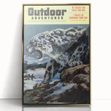 Vintage Magazine Cover Art - Retro Outdoor Adventure Magazine Print