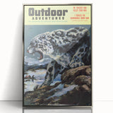 Vintage Magazine Cover Art - Retro Outdoor Adventure Magazine Print