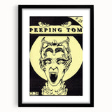 Vintage Magazine Cover Art - Retro Horror Comic Magazine Print