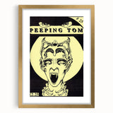Vintage Magazine Cover Art - Retro Horror Comic Magazine Print