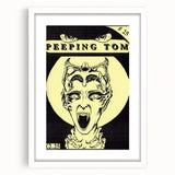 Vintage Magazine Cover Art - Retro Horror Comic Magazine Print