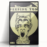 Vintage Magazine Cover Art - Retro Horror Comic Magazine Print