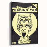 Vintage Magazine Cover Art - Retro Horror Comic Magazine Print