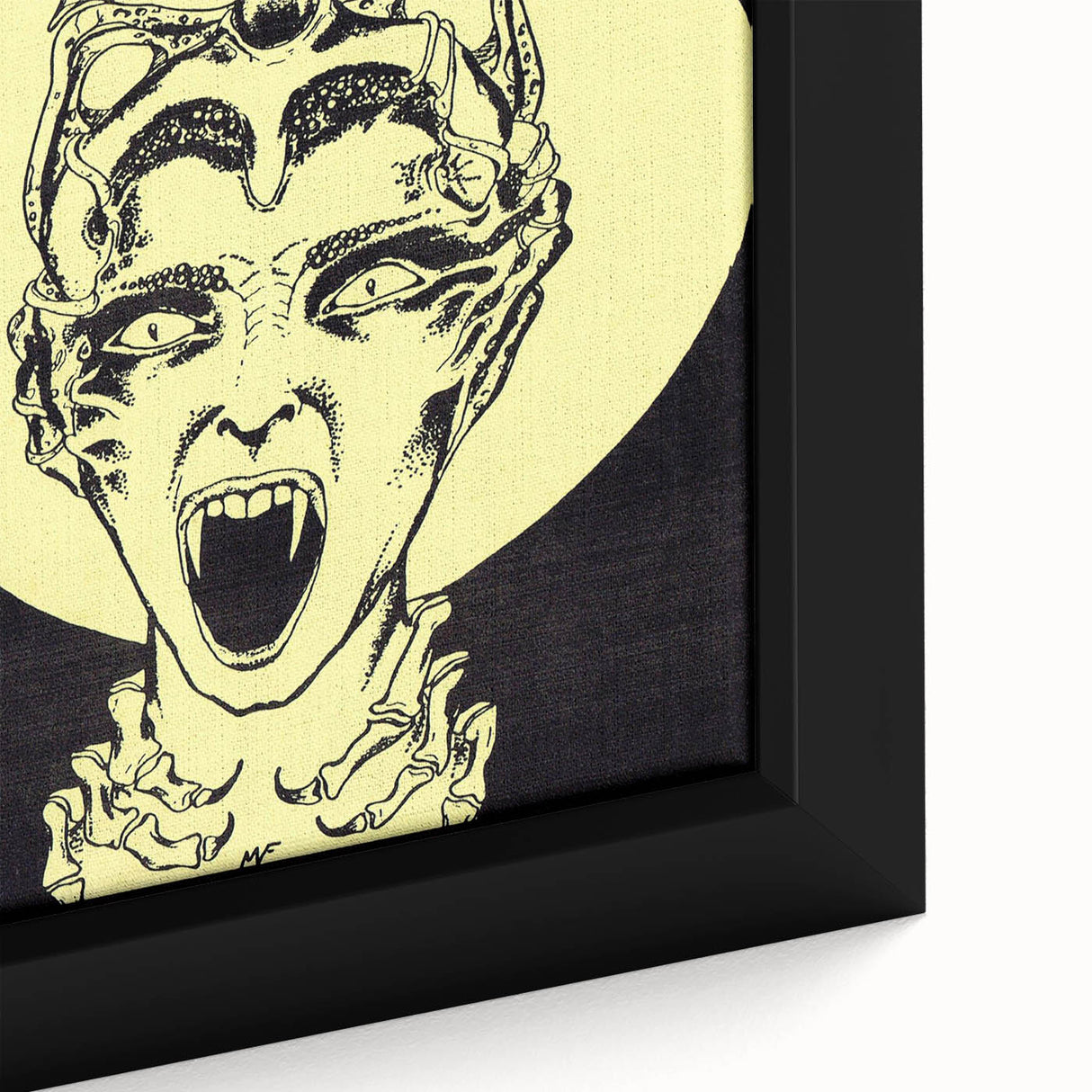 Vintage Magazine Cover Art - Retro Horror Comic Magazine Print