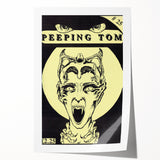 Vintage Magazine Cover Art - Retro Horror Comic Magazine Print
