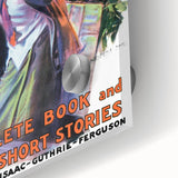 Vintage Magazine Cover Art - Retro Fiction Magazine Print