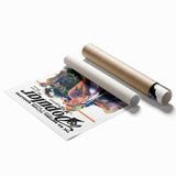 Vintage Magazine Cover Art - Retro Fiction Magazine Print