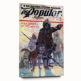 Vintage Magazine Cover Art - Retro Arctic Adventure Magazine Print