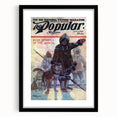 Vintage Magazine Cover Art - Retro Arctic Adventure Magazine Print