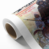 Vintage Magazine Cover Art - Retro Arctic Adventure Magazine Print