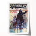Vintage Magazine Cover Art - Retro Arctic Adventure Magazine Print