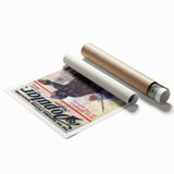 Vintage Magazine Cover Art - Retro Arctic Adventure Magazine Print