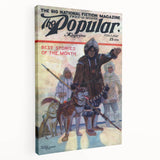 Vintage Magazine Cover Art - Retro Arctic Adventure Magazine Print