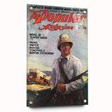 Vintage Magazine Cover Art - Retro Adventure Magazine Print
