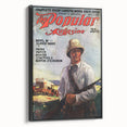 Vintage Magazine Cover Art - Retro Adventure Magazine Print