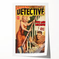 Vintage Magazine Cover Art - Retro Detective Noir Magazine Print