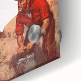 Vintage Magazine Cover Art - Retro Western Romance Magazine Print