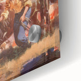 Vintage Magazine Cover Art - Retro Western Romance Magazine Print