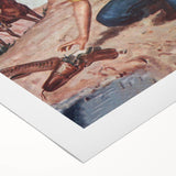 Vintage Magazine Cover Art - Retro Western Romance Magazine Print