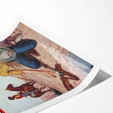 Vintage Magazine Cover Art - Retro Western Romance Magazine Print