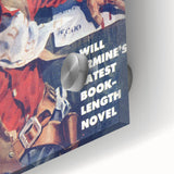 Vintage Magazine Cover Art - Retro Western Adventure Print