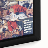 Vintage Magazine Cover Art - Retro Western Adventure Print