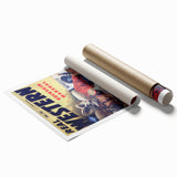 Vintage Magazine Cover Art - Retro Western Adventure Print