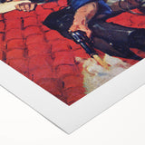 Vintage Western Magazine Cover Art - Classic Retro Print