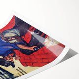 Vintage Western Magazine Cover Art - Classic Retro Print