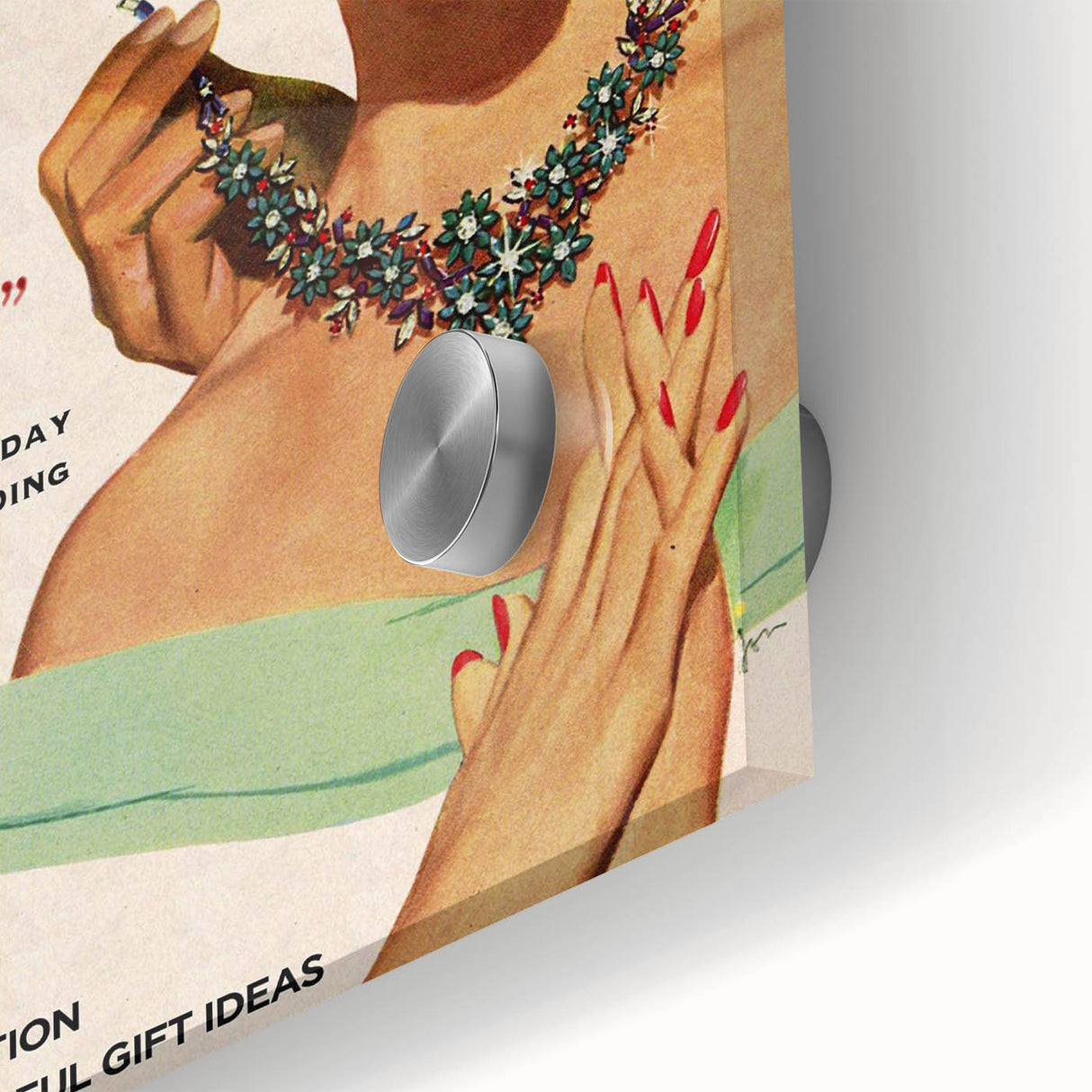 Vintage Redbook Magazine Cover - Classic Young Adult Artwork