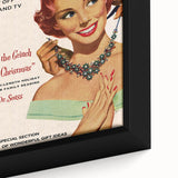 Vintage Redbook Magazine Cover - Classic Young Adult Artwork