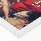 Vintage Magazine Cover Art - Super Detective Excursion to Murder