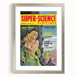 Vintage Magazine Cover Art - Super-Science Fiction Beware the Robot