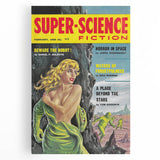 Vintage Magazine Cover Art - Super-Science Fiction Beware the Robot