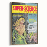 Vintage Magazine Cover Art - Super-Science Fiction Beware the Robot