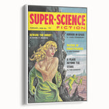 Vintage Magazine Cover Art - Super-Science Fiction Beware the Robot