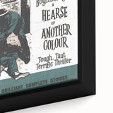 Vintage Magazine Cover Art - Suspense Hearse of Another Colour