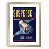 Vintage Magazine Cover Art - Suspense High-Tension Stories 1951