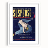 Vintage Magazine Cover Art - Suspense High-Tension Stories 1951