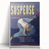 Vintage Magazine Cover Art - Suspense High-Tension Stories 1951