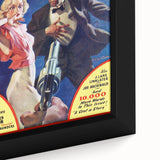 Vintage Magazine Cover Art - Ten Detective Aces The Silver Snare