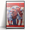 Vintage Magazine Cover Art - American Boy Bat-Boying for the Yankees