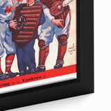 Vintage Magazine Cover Art - American Boy Bat-Boying for the Yankees