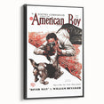 Vintage Magazine Cover Art - American Boy River Man April 1938