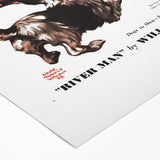 Vintage Magazine Cover Art - American Boy River Man April 1938