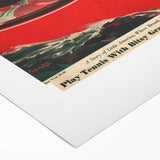 Vintage Magazine Cover Art - American Boy August 1936 Canoe Adventure