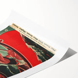 Vintage Magazine Cover Art - American Boy August 1936 Canoe Adventure